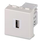 MASTER - MIX ALIMENTATORE USB 5V 2.1A 2MOD. BEIGE