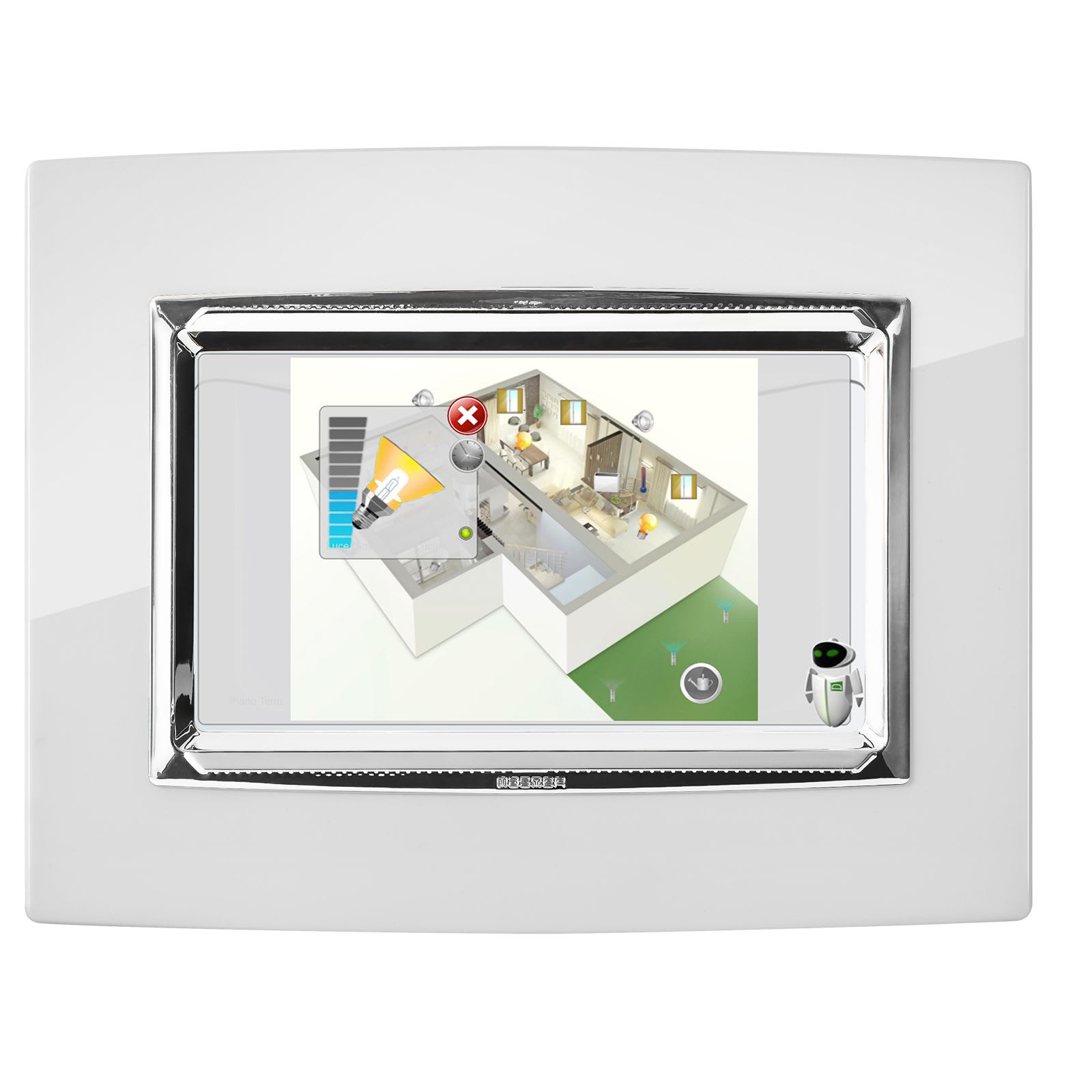 MASTER - PLACCA BIANCA TOUCH SCREEN TOSCA 2