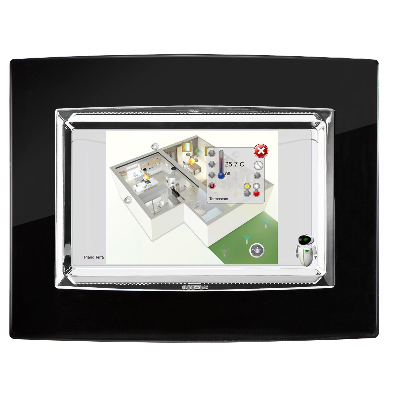 MASTER - PLACCA NERA TOUCH SCREEN TOSCA 2