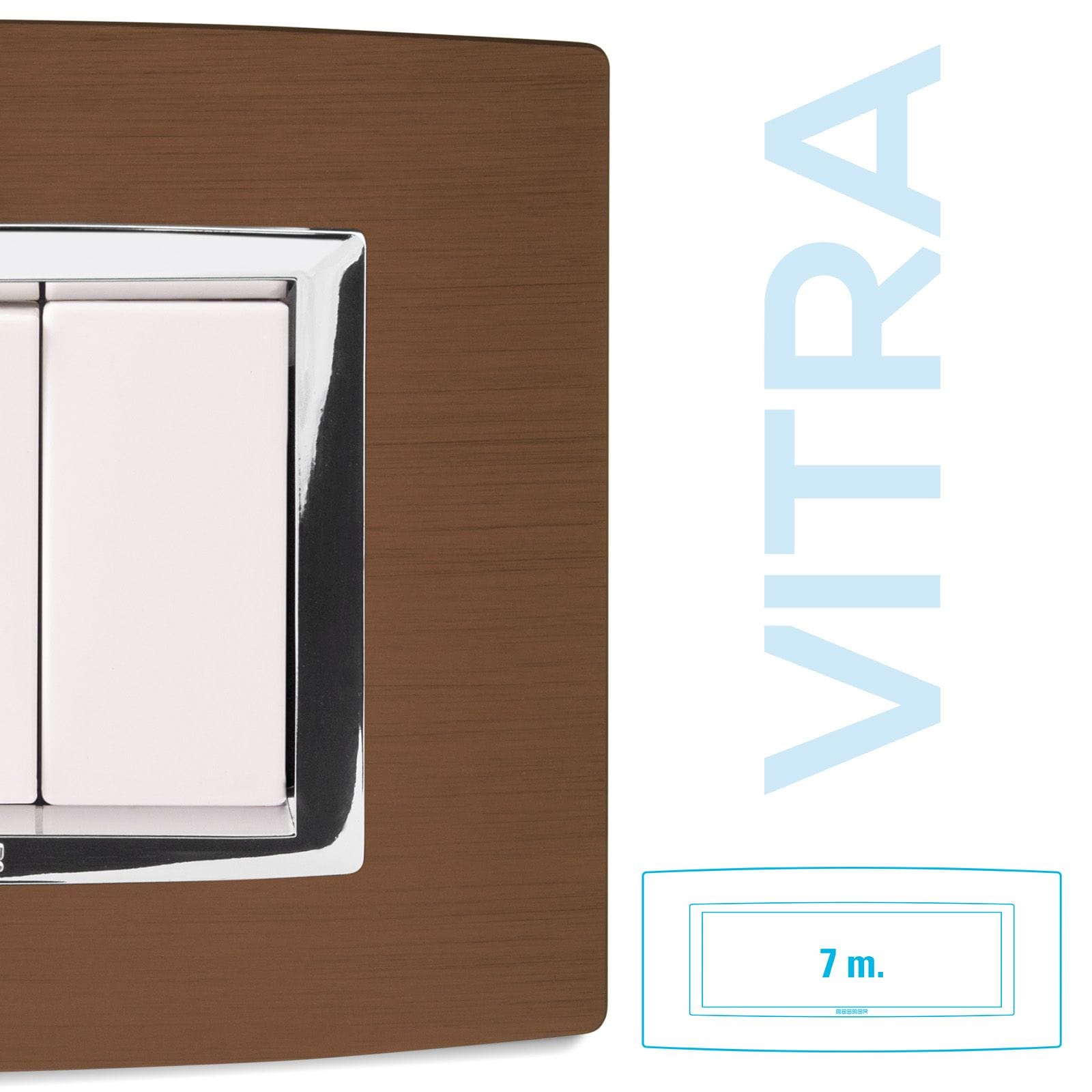 MASTER - PLACCA RAME OPACO 7P. VITRABS
