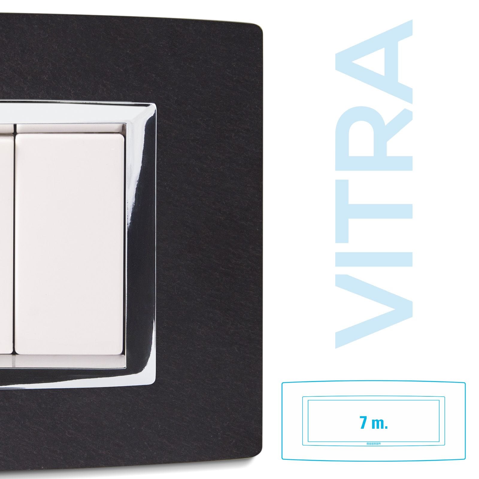 MASTER - PLACCA VITRA PIETRA ARDESIA 7 POSTI
