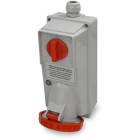 MASTER - PR.INT.MAG.3P+T 32A 380V 3H ROSSA IP67 C