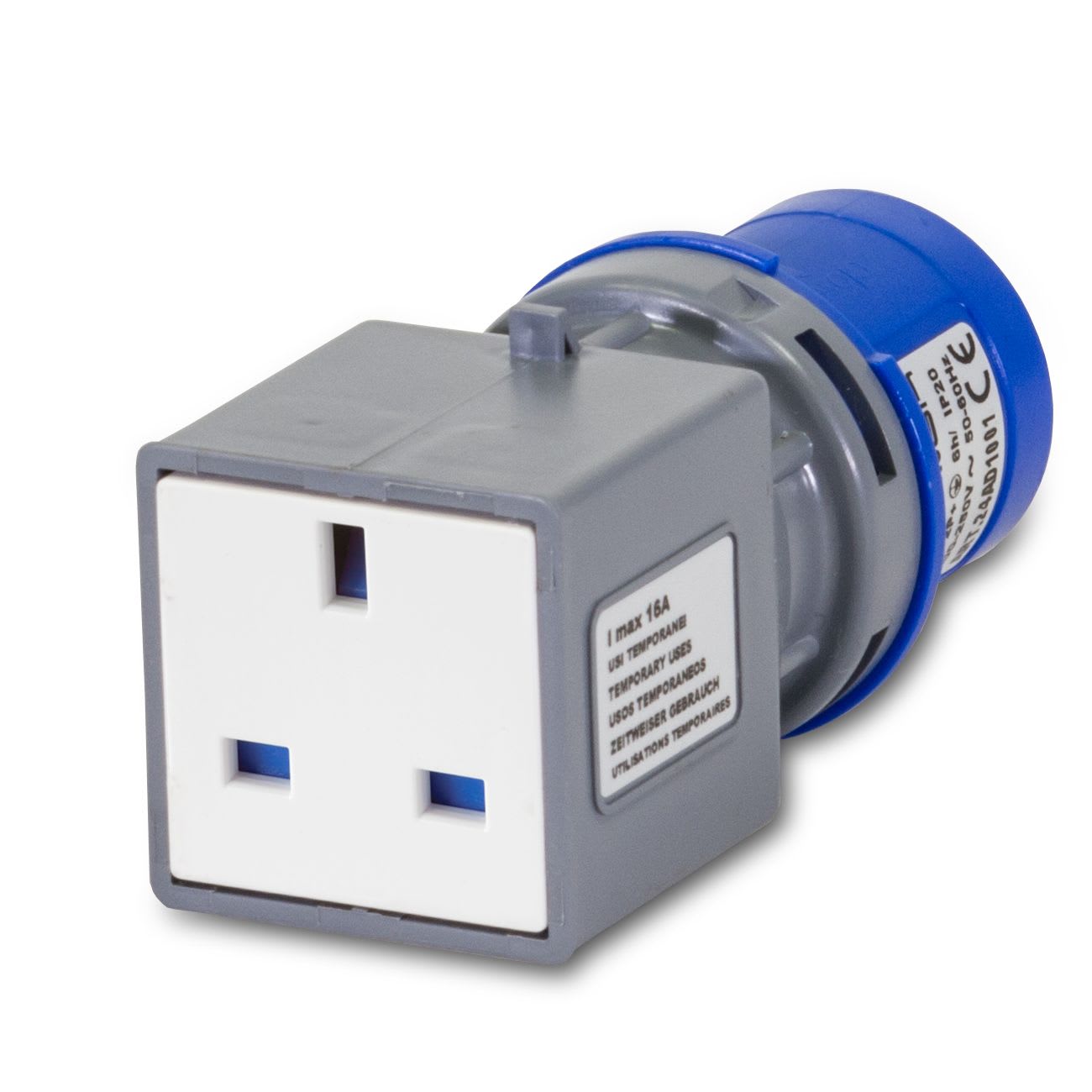 MASTER - AD.IND.SP.CEE 2P+T 240V 1PR.ING.13A 2P+ 24AD1001