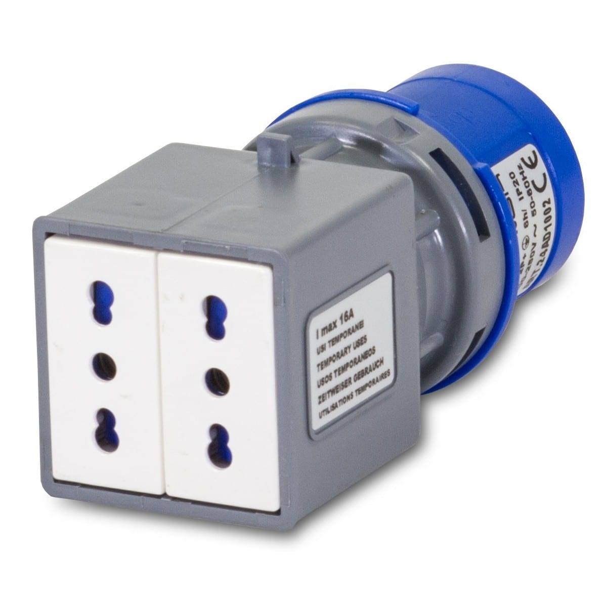 MASTER - AD.IND.SP.2P+T 16A+2PR.BIV.2P+T 16A