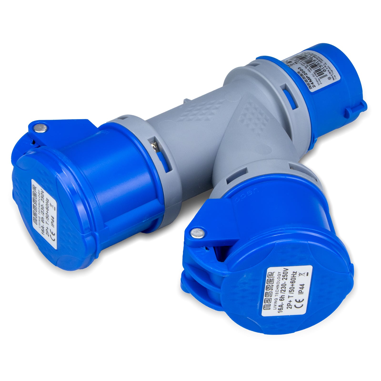 MASTER - MOLTIPL.2U.16A SP.2P+T 240V IP44