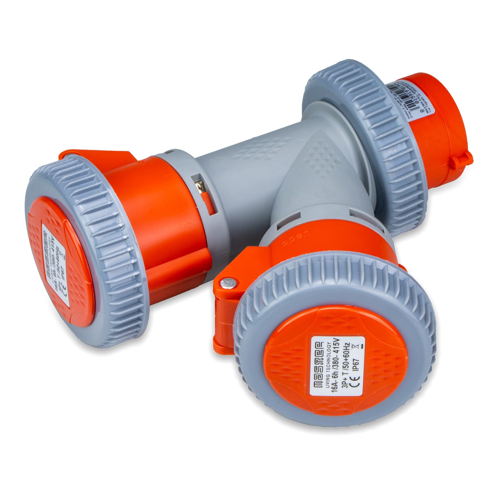 MASTER - MOLTIPL.2 USCITE 3P+T 16A 380V IP67