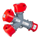 MASTER - MOLTIPL.3 USCITE 3P+T 16A 380V IP44