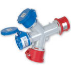 MASTER - MOLT.3US.SP.3P+N+T 16A 380V IP44