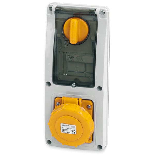 MASTER - PR.INT.3P+T 16A 110V 4H GIALLO IP67