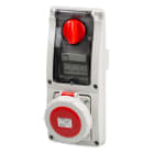 MASTER - PR.INT.3P+N+T 32A 380V 6H ROSSA IP67