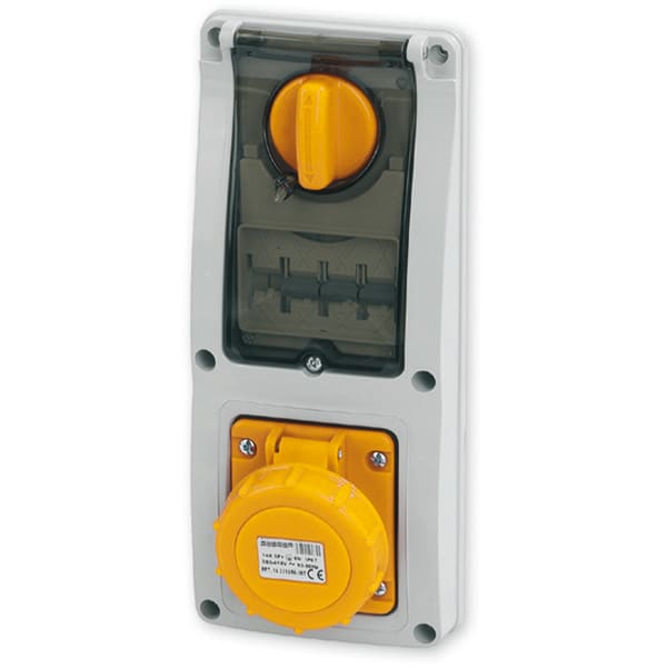 MASTER - PR.INT.MAG.2P+T 16A 110V 4H GIALLO IP67