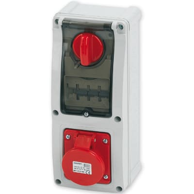 MASTER - PR.I.MAG.3P+N+T 16A 380V6H ROS.IP44 C/SC