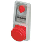 MASTER - PR.INT.MAG.3P+T 63A 380V 6H ROSSA IP67