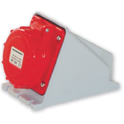 MASTER - PR.PARETE 3P+T 16A 380V 6H ROSSA IP67