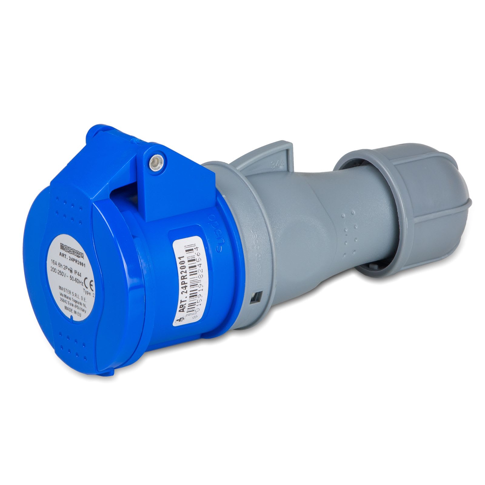 MASTER - PR.2P+T 16A 230V 6H BLU IP44