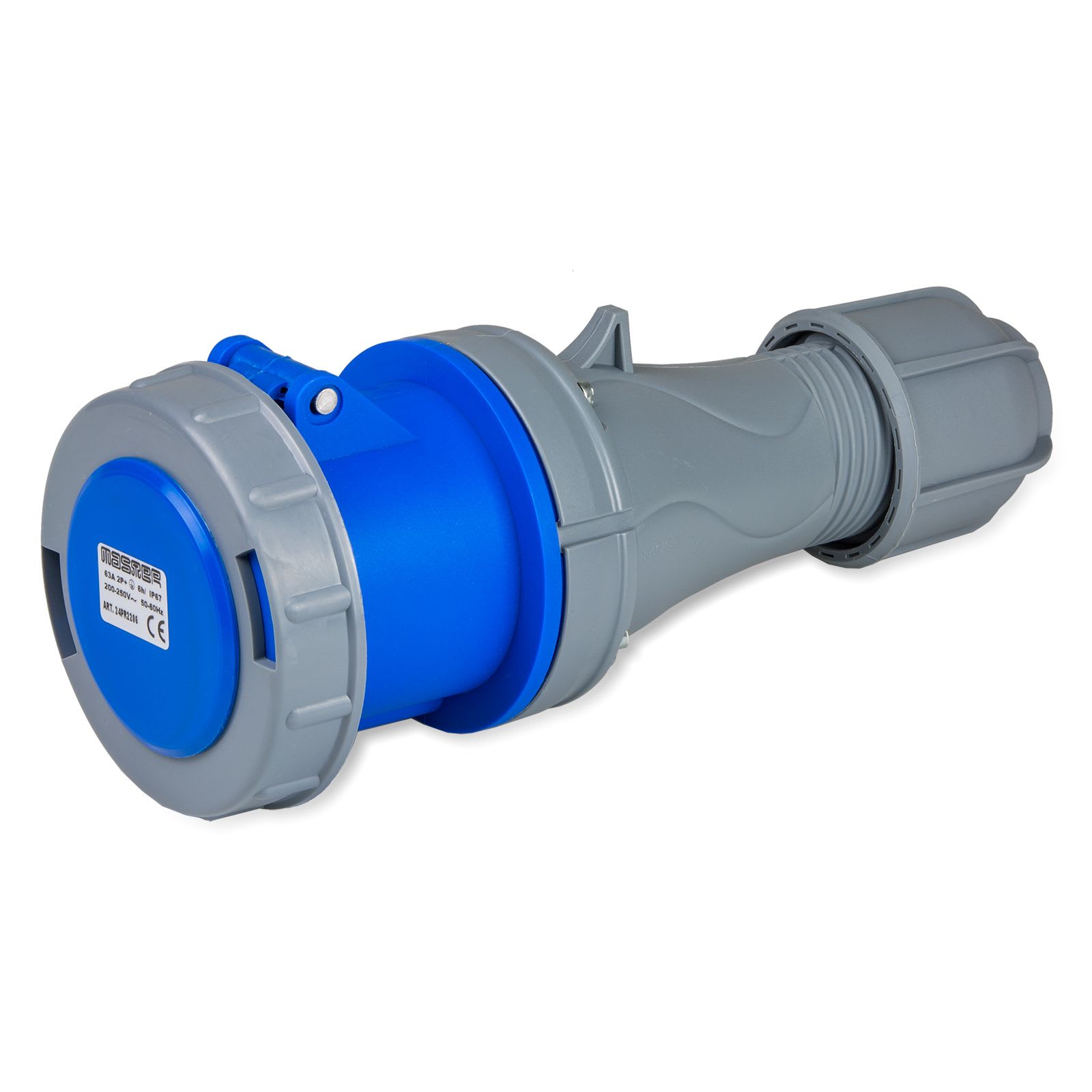 MASTER - PR.2P+T 63A 240V 6H BLU IP67