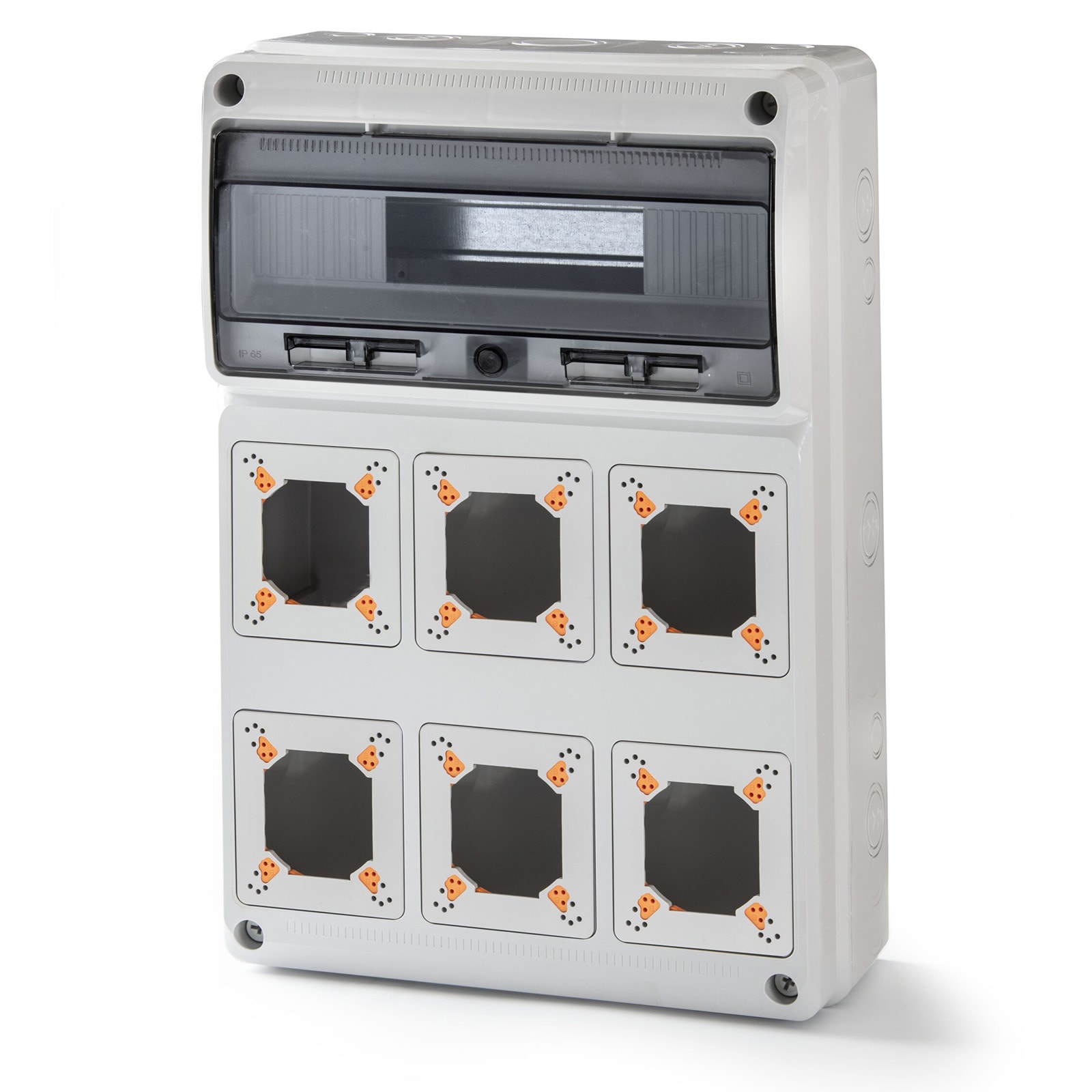 MASTER - SCAT.ESTERNA 6 PRESE INCASSO 13 MODULI