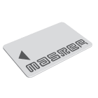 MASTER - TESSERA ISO PER LETTORI BADGE 85X55MM