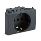 MASTER - MODO PRESA P30 SCHUKO 2P+T 16A 3 MODULI