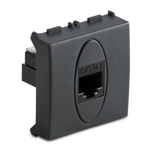 MASTER - MODO PRESA RJ45 PLUG 8-8 2MOD.GRIGIO