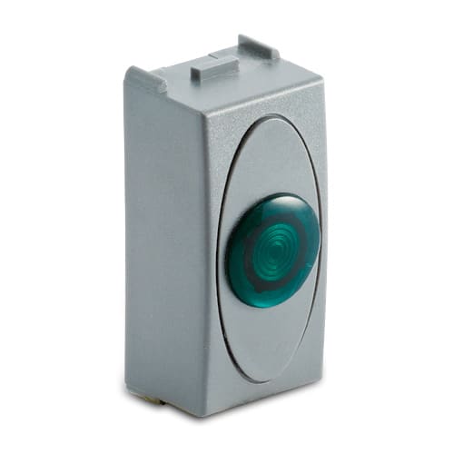 MASTER - STEEL PORTALAMP.SPIA VERDE 230V~