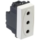 MASTER - MODO PRESA 2P+T 16A BIANCO