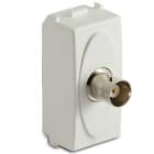 MASTER - MODO PRESA COAX BNC FEMMINA BIANCO