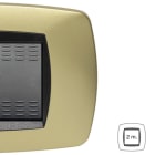 MASTER - MODO PLACCA 2 P.STRETTA OTTONE OPACO