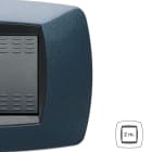 MASTER - MODO PLACCA 2 POSTI STRETTA BLU NOTTE