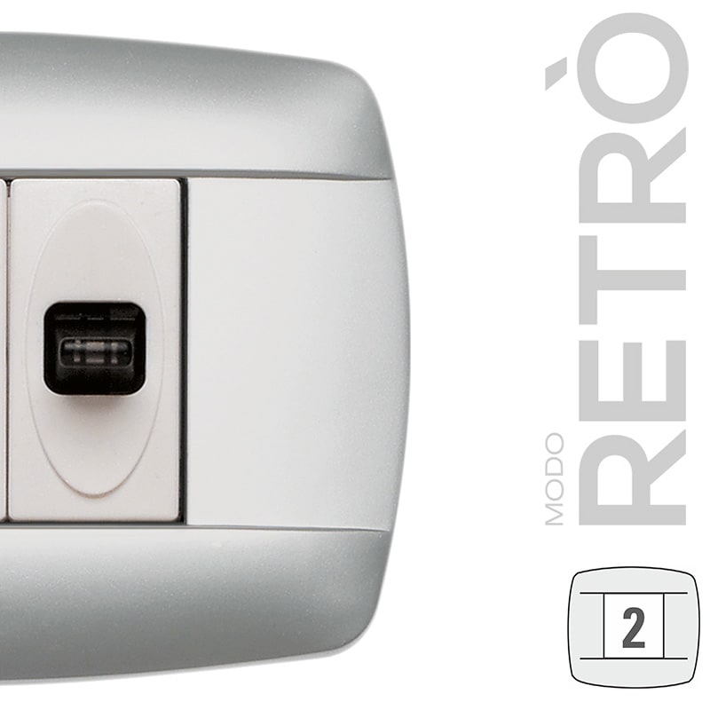 MASTER - MODO RETR  2 POSTI TITANIO