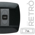 MASTER - MODO RETRO 7 POSTI GRIGIO ANTRACITE