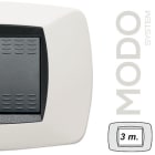 MASTER - MODO PLACCA 3 POSTI BIANCO