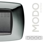 MASTER - MODO PLACCA 2+2+2+2 POSTI CROMO