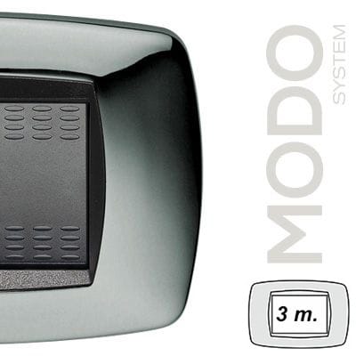 MASTER - MODO PLACCA 3 POSTI CROMATO