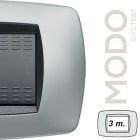 MASTER - MODO PLACCA 3 POSTI TITANIO