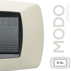 MASTER - MODO PLACCA 4 POSTI AVORIO