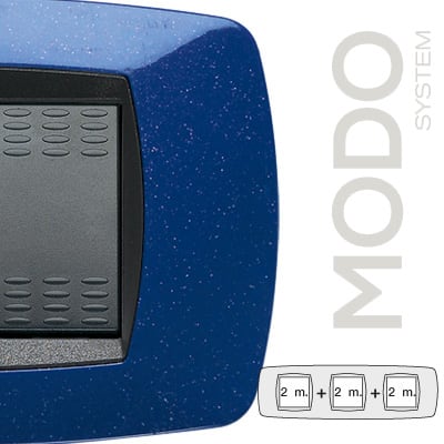 MASTER - MODO PLACCA 2+2+2 POSTI BLU VIO