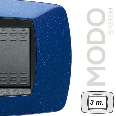 MASTER - MODO PLACCA 3 POSTI BLU VIO.