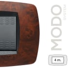 MASTER - MODO PLACCA 4 POSTI RADICA DI NOCE