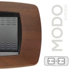 MASTER - MODO PLACCA 2+2 POSTI NOCE SCURO
