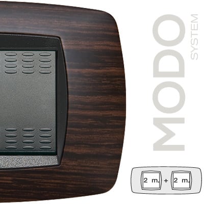 MASTER - MODO PLACCA 2+2 POSTI WENGE'