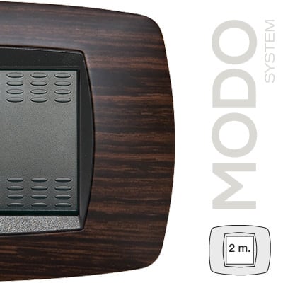 MASTER - MODO PLACCA 2 POSTI WENGE'