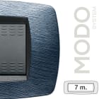 MASTER - MODO PLACCA 7 POSTI SATINATO BLU