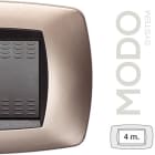 MASTER - MODO PLACCA 4 POSTI RAME OPACO