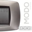 MASTER - MODO PLACCA 2+2+2 POSTI BRONZO OPACO