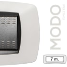 MASTER - MODO PLACCA 7 POSTI BIANCO OPACO