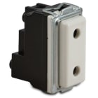 MASTER - PRESA 2 P.10A FORO DIA.MM.4 SICURA