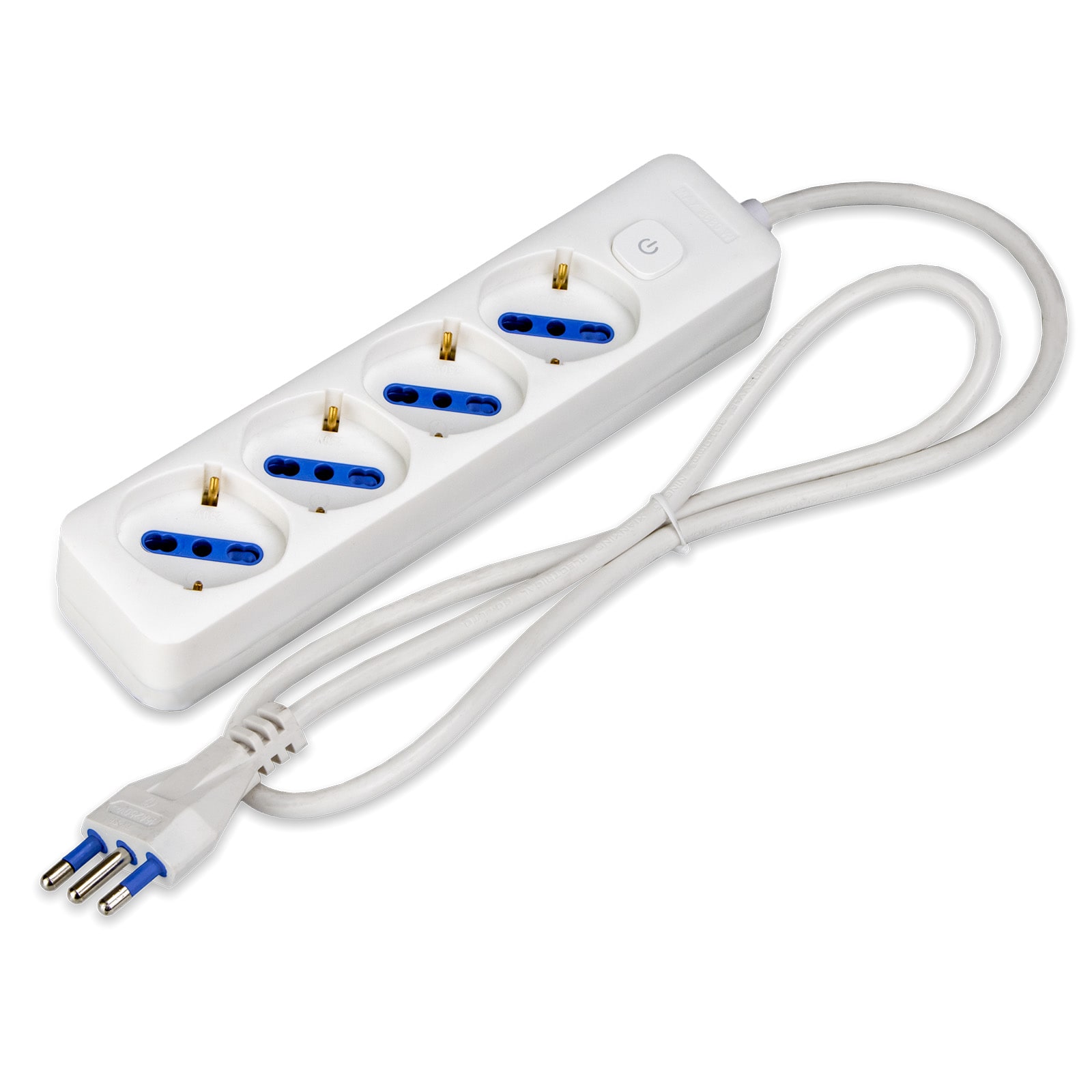 MASTER - MULTIPRESA 4 USC.P40 16A CAVO 1.2MT+INT
