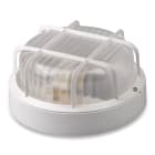 MASTER - PLAF.TONDA C.GABBIA 60W (LED15W) BIANCA