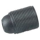 MASTER - PORTALAMPADA E27 FILETTATO NERO